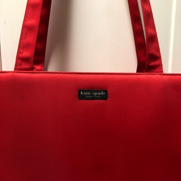 Kate Spade Red Tote Bag - Picture 5 of 15